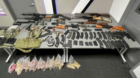 Convicted felon arrested for assault, over 20 firearms and 5,000 rounds of ammunition recovered