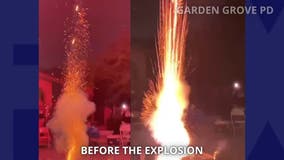 9 injured during firework blast in Garden Grove