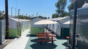 Housing the homeless: New tiny home village opens in Tarzana