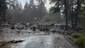 Highway 38 near Big Bear reopens after temporary closure amid mudflow, rockfall