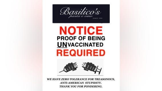 SoCal restaurant requiring diners provide 'proof of being unvaccinated'