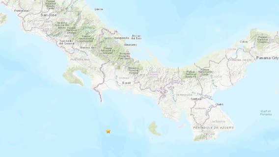 Powerful magnitude-6.8 quake shakes Panama and Costa Rica
