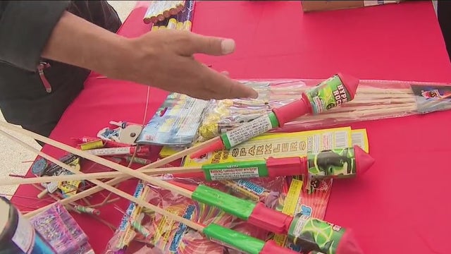 LA's first fireworks buyback program receives over a quarter-ton of fireworks