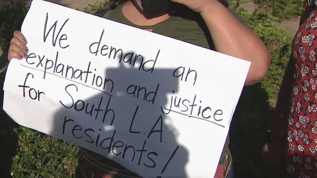 Community demands answers from LAPD after South LA explosion
