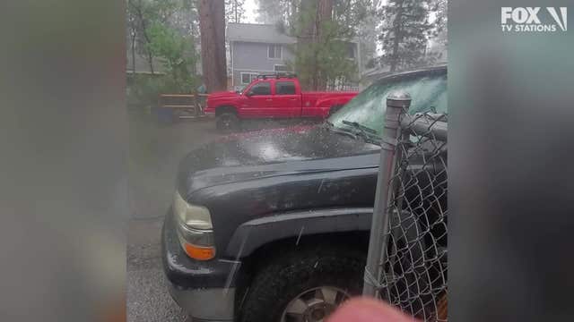 Powerful storm brings hail, flash flooding to Inland Empire