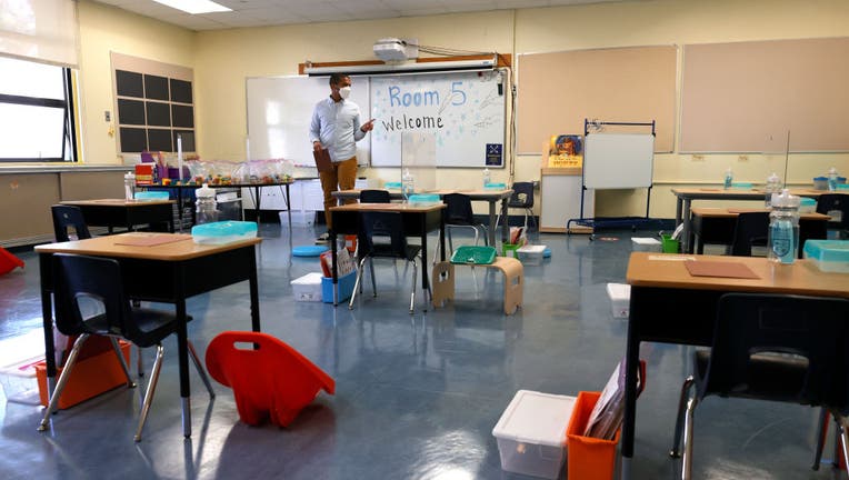 bcb1e5ef-San Francisco Public Schools Prepare For In Person Learning