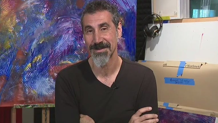 Serj tankian sale painting