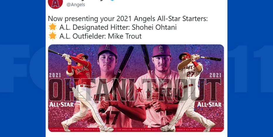 Shohei Ohtani, Mike Trout named 2022 All-Star Game starters