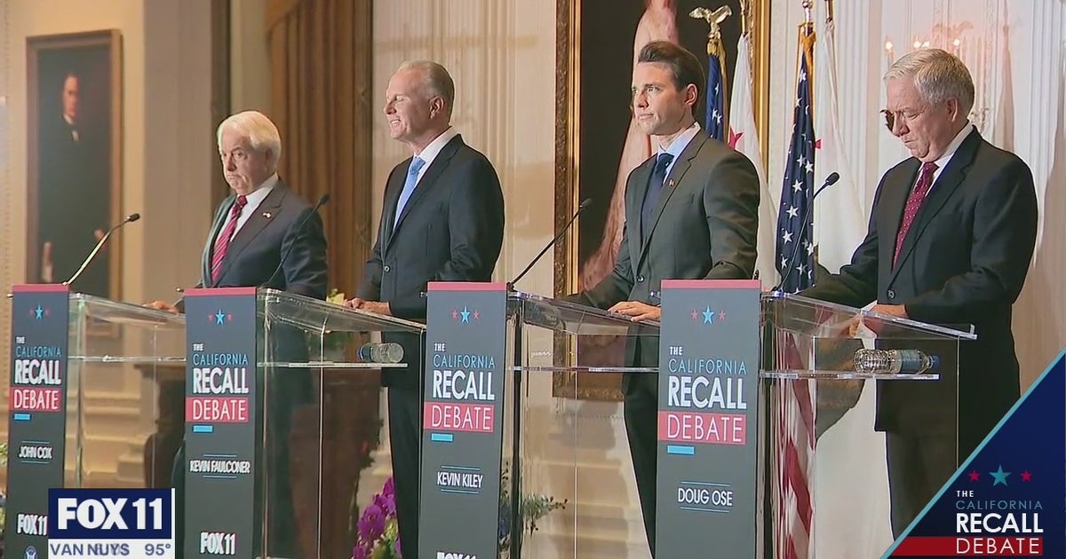 The Issue Is: Highlights and analysis from the California recall debate ...