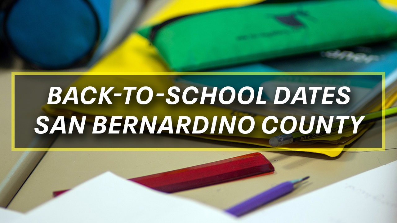 Destination Education: Back-to-school Dates For San Bernardino County ...