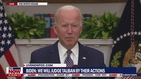 Biden: Afghanistan evacuations ‘currently on a pace’ to finish by Aug 31 deadline
