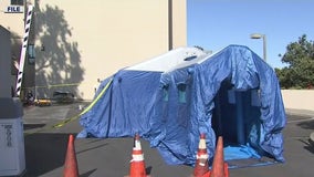 Kaiser Permanente setting up tents in parking lots due to increase in hospitalizations