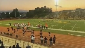 Cheer squad allegedly taunted with racial slurs during high school football game