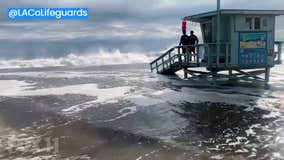 High tides threaten homes, beaches across Los Angeles, Orange counties