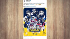 Tokyo 2020: USA men's basketball team beats France to take gold medal