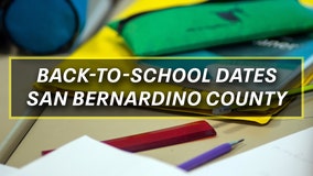 Destination Education: Back-to-school dates for San Bernardino County districts