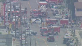 5 critically injured following multi-vehicle crash in Wilmington