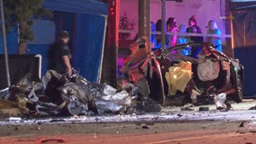 Street racing suspected in horrific Burbank crash that left 3 innocent people dead