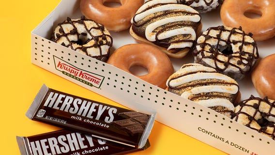 S’mores doughnuts: Hershey's, Krispy Kreme collaborate on new treat