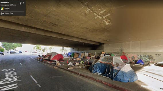 Woman struck by car because encampment allegedly blocked sidewalk sues Los Angeles, county, state