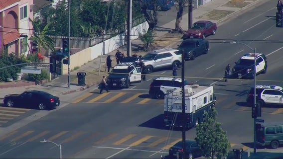 Shooting involving Los Angeles police reported in North Hollywood