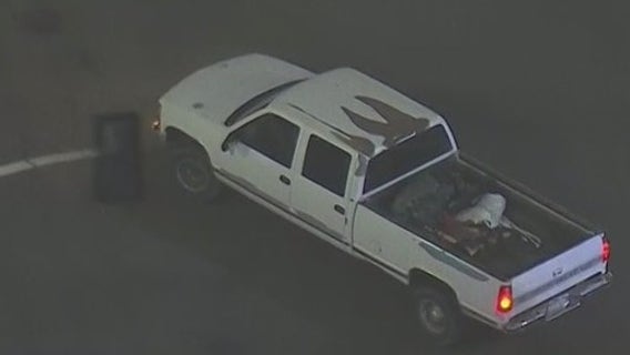 Police searching for suspected stolen vehicle after chase in downtown Los Angeles