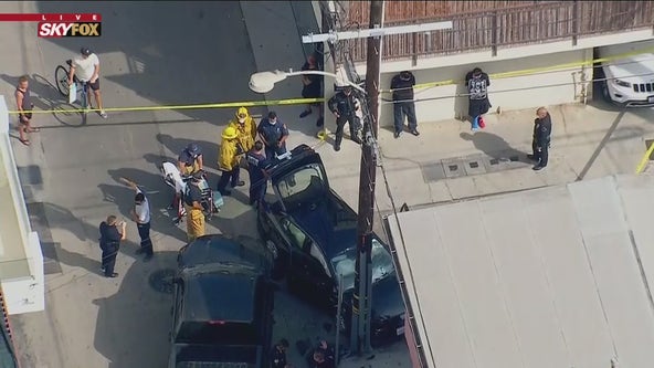 Woman and child injured by vehicle in Venice; driver taken into custody