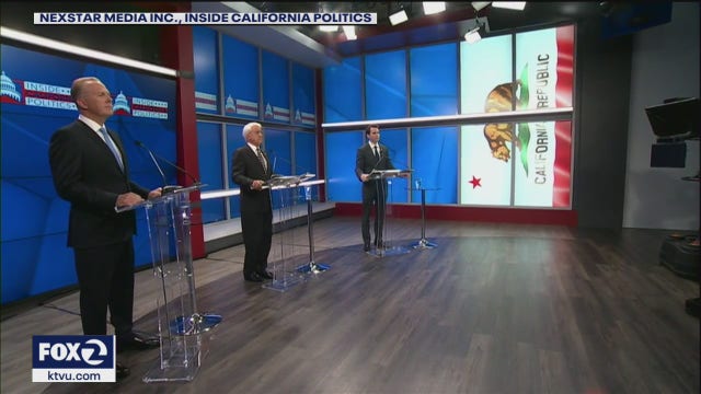 Republicans focus on Newsom, avoid Elder in third recall debate