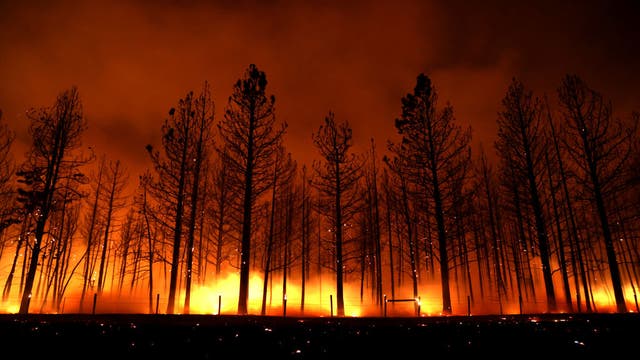 Explosive California wildfires could burn into December