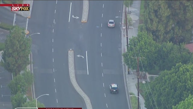 Murder suspect taken into custody following pursuit through San Gabriel Valley