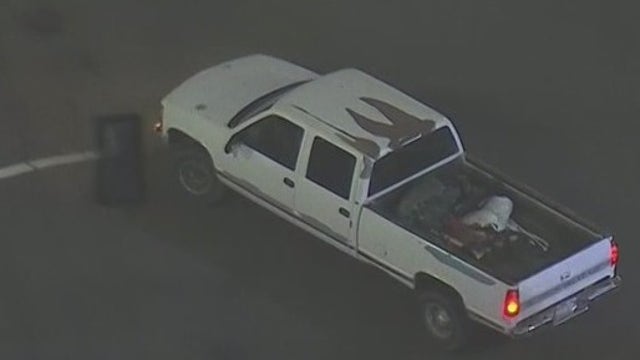 Police searching for suspected stolen vehicle after chase in downtown Los Angeles