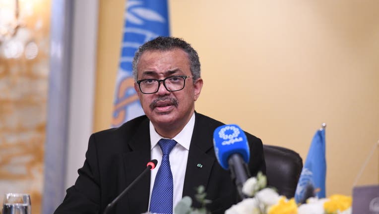 WHO Director general Tedros Adhanom Ghebreyesus in Kuwait