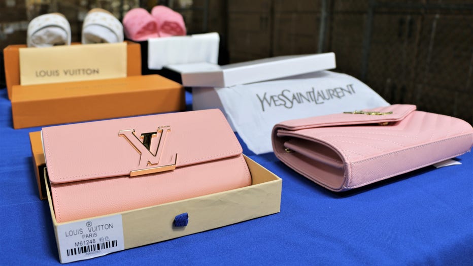 Almost Half a Million in Counterfeit Louis Vuitton Belts Seized in