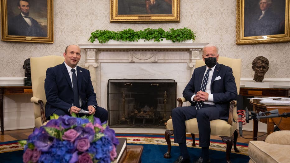 President Biden Welcomes Israeli PM Bennett To The White House
