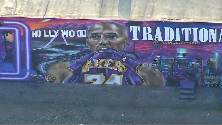 Vanessa Bryant gets emotional at Wilson Park opening with spectacular Kobe  and Gianna murals