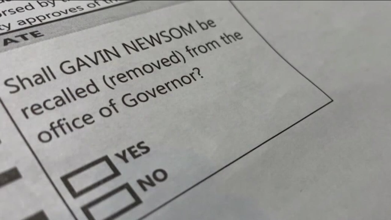 New California Recall Poll Shows Voters Supporting Newsom