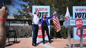 Newsom, Warren see national consequences in recall fight