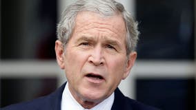 George W. Bush speaks in Beverly Hills, heads to Long Beach