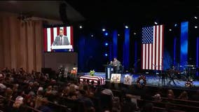 Mourners in California honor 3 Marines killed in Afghanistan