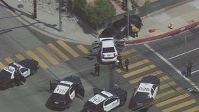 Innocent driver hit as pursuit comes to an end in Baldwin Park