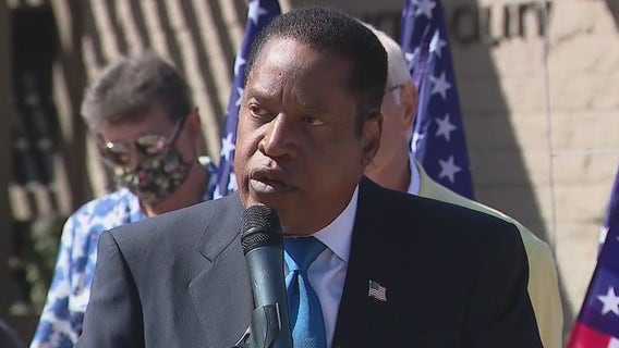 Recall Election Day Eve: Larry Elder addresses homelessness, high cost of California living