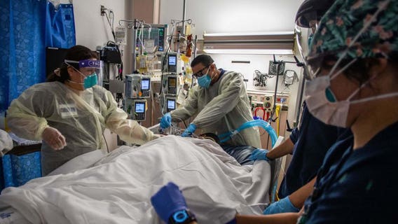 Virus pushes some California hospitals near ICU capacity