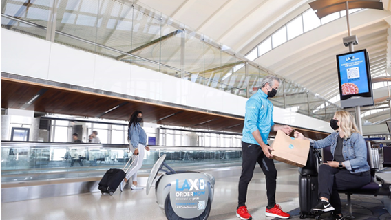 Meet NomNom: LAX introduces new food delivery robot