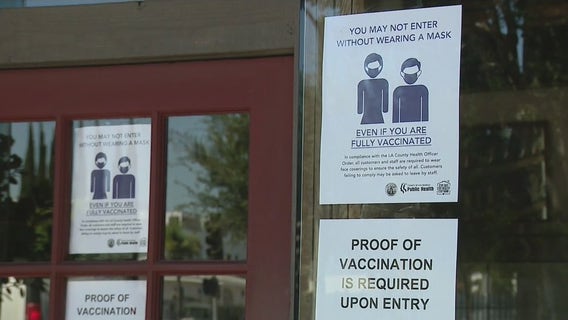 Proof of vaccination required for West Hollywood patrons wanting to dine at indoor bars, restaurants