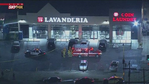 Person found shot to death inside South LA laundromat