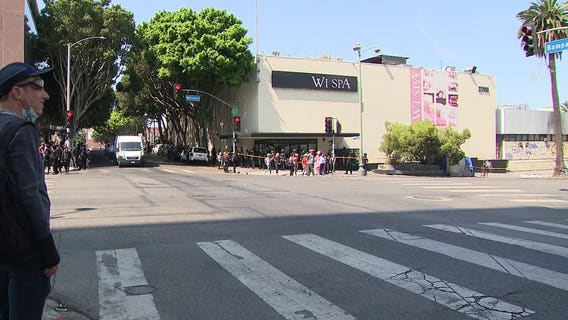 Registered sex offender accused of indecent exposure at Wi Spa in Westlake