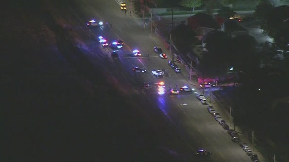 Two LA County deputies hurt after chase ends in crash