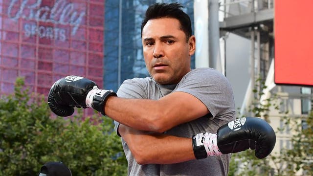 Oscar De La Hoya hospitalized after contracting coronavirus