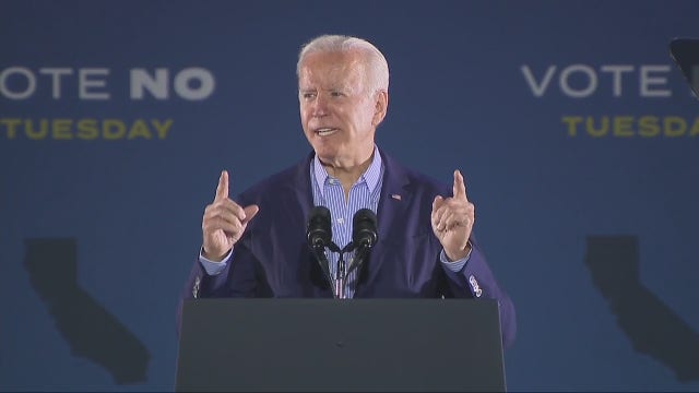 Biden on Newsom recall: Democrats, Republicans are unifying to get the pandemic behind us