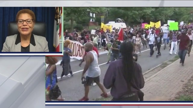 'I think we missed our moment': Rep. Karen Bass on police reform talks ending with no deal in Congress